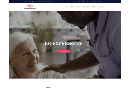 A website designed and built by Hostking